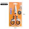 Professional Fishing Scissors - Serrated Stainless Steel Multi-functional Braided Line Cutter