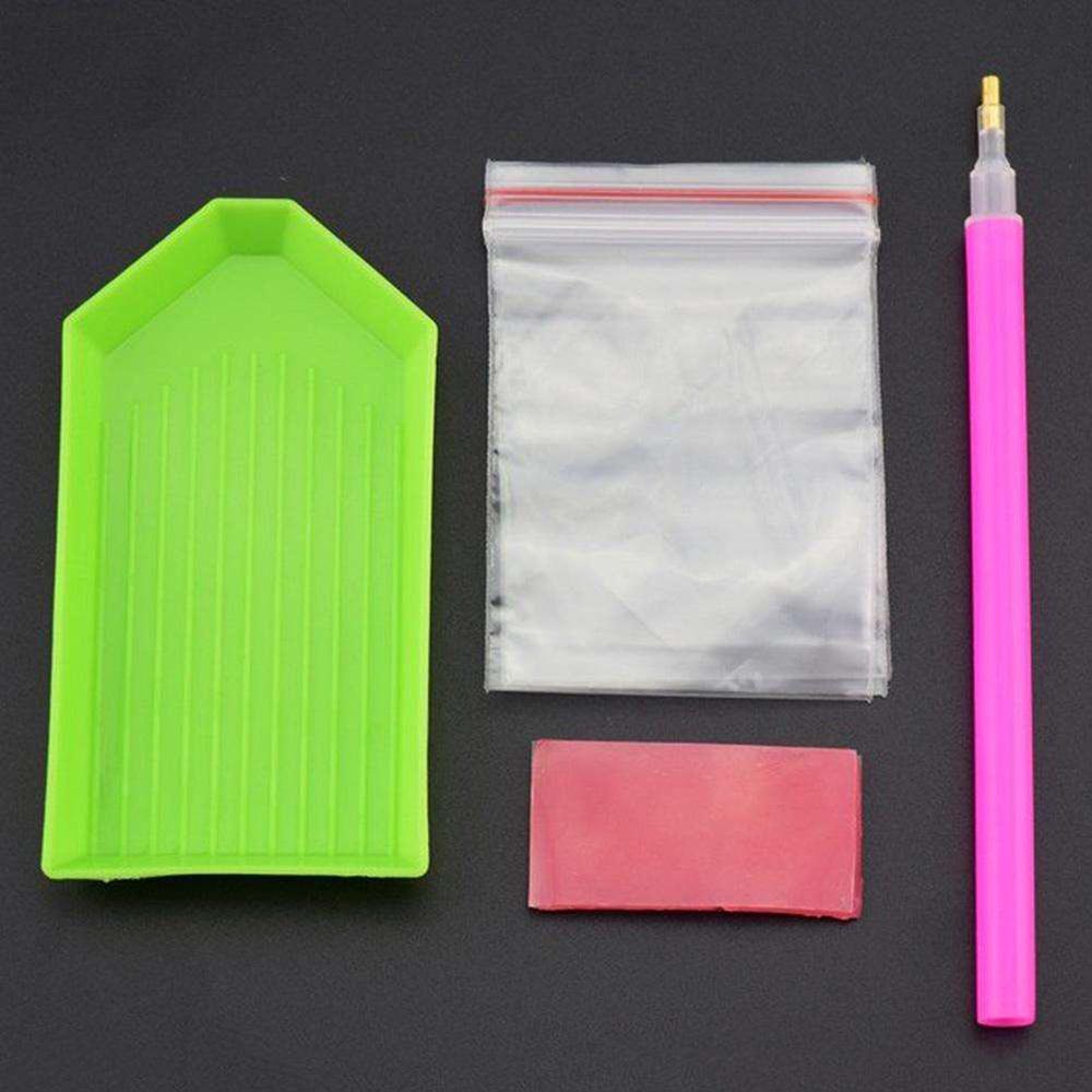 5D Diamond Painting Kits Kitchen DIY Full Drill Diamond Painting Needlework Crystal Painting