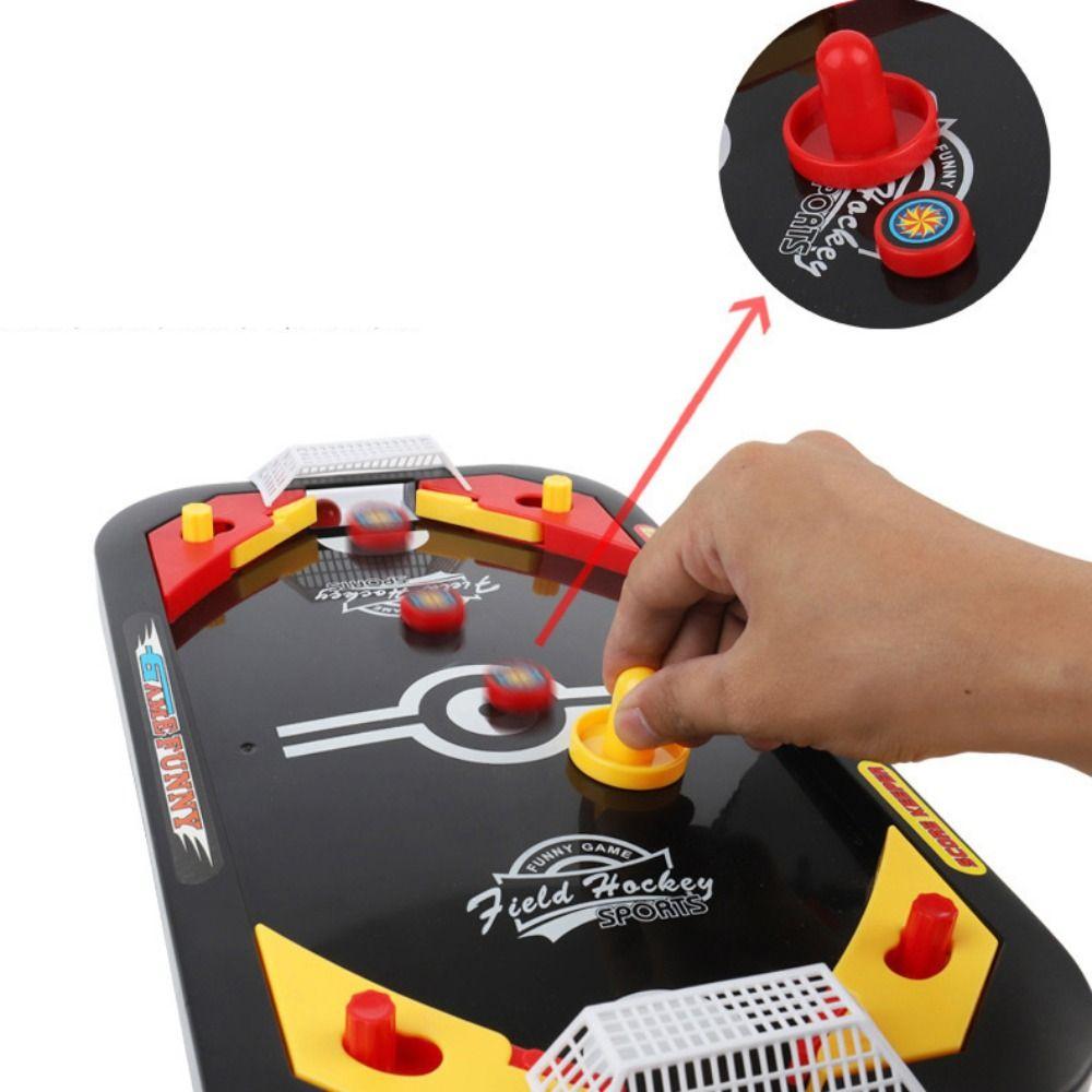 Plastic Desktop Soccer Ice Table Game Board Games Kids Air Hockey Toy  Playing Prop
