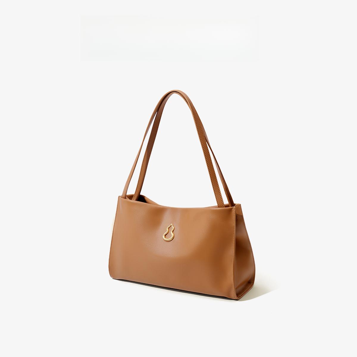 

Banpo Furui Квадратная сумка-тоут через плечо для поездок на работу, с двухслойной кожаной крышкой для женщин