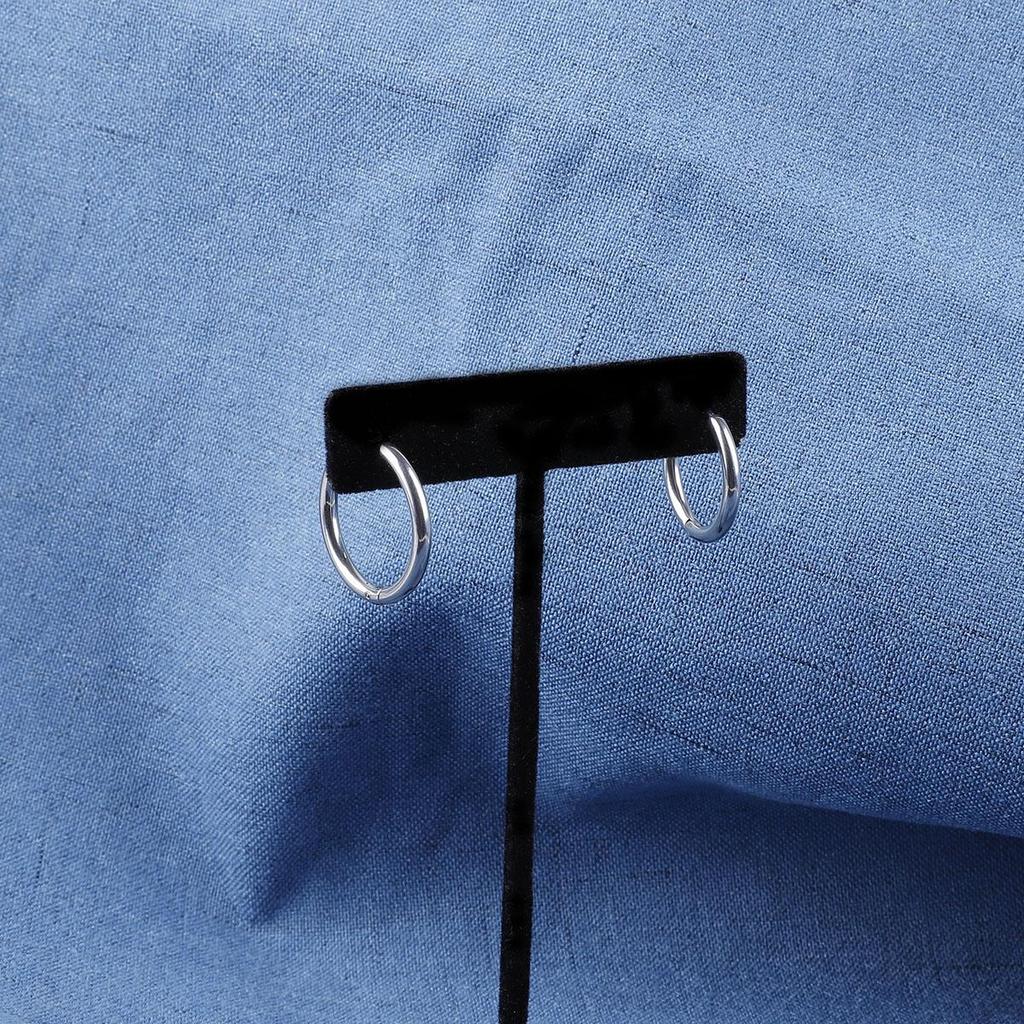 1Pcs Circle Hoop Earring for Women Men Ear Rings Ear Huggie 6-18mm