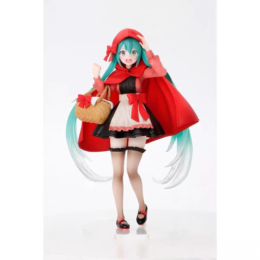 Lifelike Hatsune Miku Little Red Riding Hood Figure Toy Model Perfect Home Decoration Great Gift For Anime Lovers