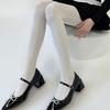 Women Vintage Twist Striped Pattern Jacquard Tights Winter Fall Opaque Pantyhose Stockings Slimming Leggings Hosiery