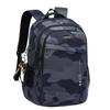 Camouflage Blue Backpack - Lightweight Water-Resistant Daypack for Teen Boys, Large Capacity School Bag for Outdoor Study