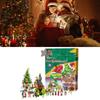 Advent Calendar Figures Cute Cartoon Countdown Calendar Blind Box for Kids Present Collectible
