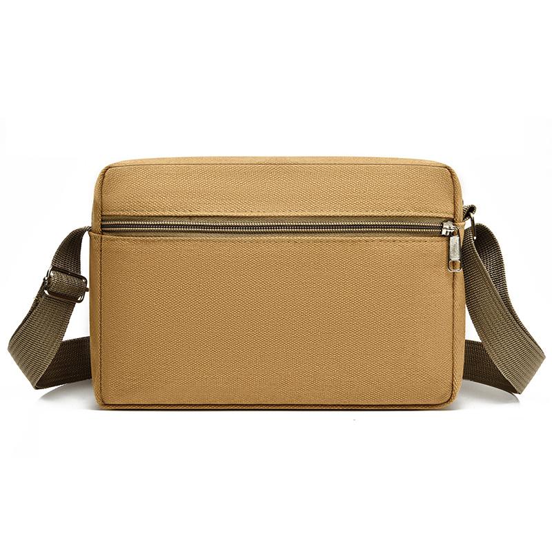 Men's Canvas Waist Bag - Durable Outdoor Sports Pack with High Capacity (Multifunctional Phone Purse for Running/Hiking)