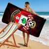 Southampton Print Strandtuch, Großes Weiches Schnelltrocknendes Handtuch für Strand Camping Schwimmen