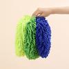 Microfiber Car Wash Double Sided Chenille Auto Gloves Ultra Absorbent Wash Super Thicked Density Sponge Scratch Car Cleaning