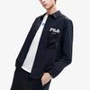FILA Jackets Men's Jet Black Lapel Moderate Other (Unisex) Jackets F11M229402F BK