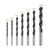 Ensemble de 7 pièces/Ensemble de forets à bois 3MM-10MM Kit de forets pour le travail du bois Outils à bois Foret hélicoïdal Acier à haute teneur en carbone