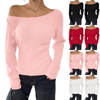 Women's Fashionable Long Sleeve Elegant Commuting And Casual Top