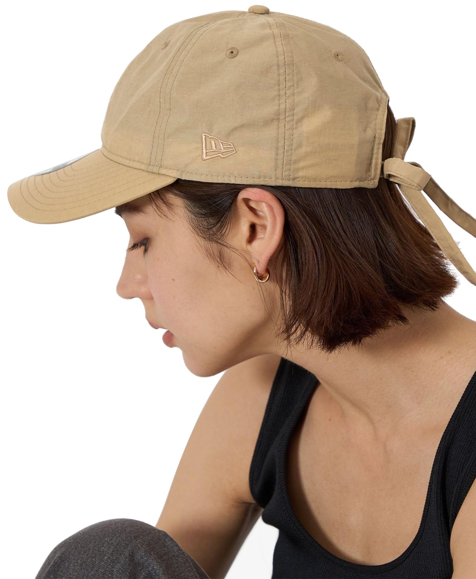 

[United Arrows Green Label Relaxing] Special Order NEW ERA 920 Ribbon Cap/CAP 36384990905 2300 BEIGE(23) FREE