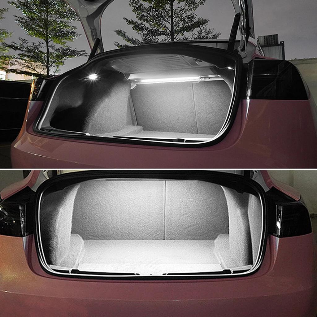 LED Trunk Light for Tesla Model 3 Brightening Lighting Atmosphere Light Interior Modification Decorative LED Light Accessory