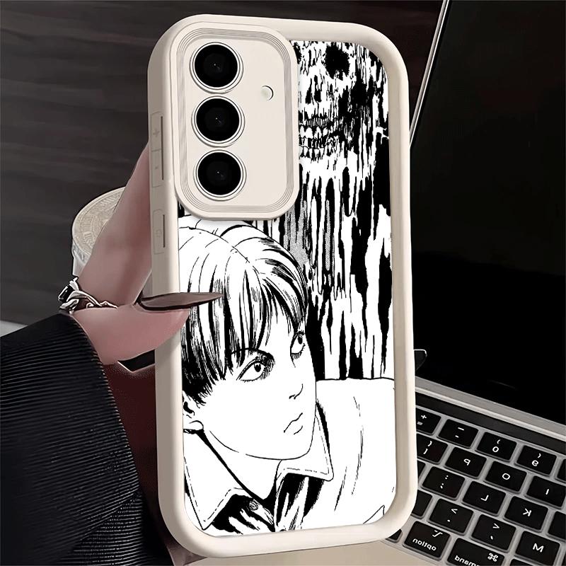 Phone Case for Samsung Galaxy A17 A16 A15 A14 A13 Japanese Horror Anime A56 A36 A26 A55 A35 A25 A54 A34 A24 A53 A33 A23 A07 A06