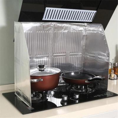 120x50cm Kitchen Stove Oil Splash Screen Cover Aluminum Foil Anti Splatter Guard Tools Frying Pan Oil Shield Splash Protection
