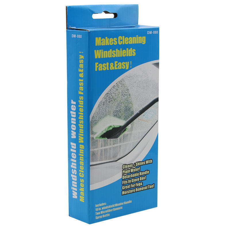 

Инструмент для чистки лобового стекла автомобиля, Очиститель лобового стекла, Многоразовые подушечки из микрофибры и выдвижная ручка, для стеклоочистителя