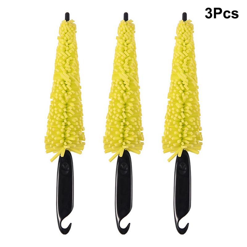 

1/3Pcs Sponge Brush Motorcycle Wheel Rims Washer Car Hubcaps Bicycle Dirt Pit Bike Cleaning Tool Wheel Cleaner Brushes 3Pcs