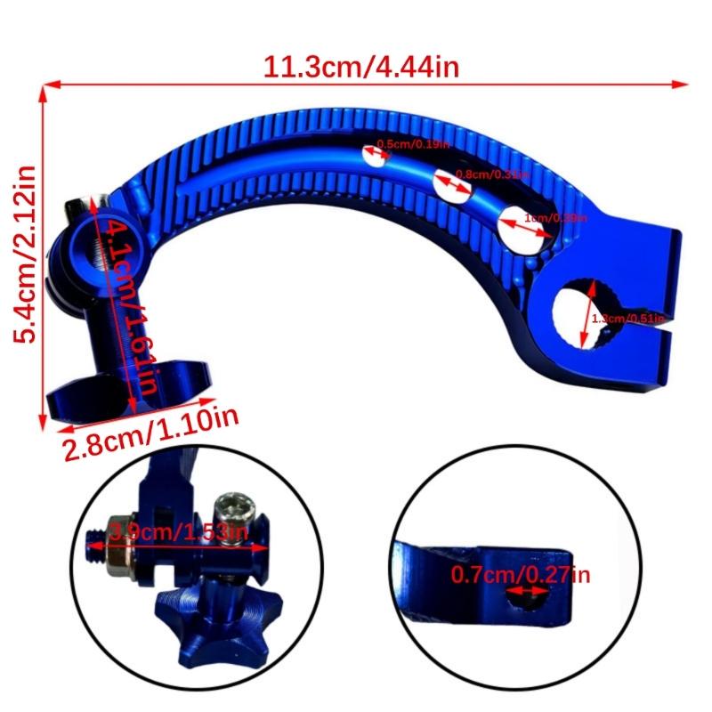 Adjustable Motorcycle Brake Lever Aluminum Material Safety Focused Brake Lever Motorcycle Accessories for Bikes MIO