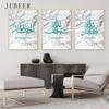 Calligrafia Marmo Islamica Poster da Parete Akbar Alhamdulillah Allah Poster per Decorazione Soggiorno Pittura su Tela per Stanza