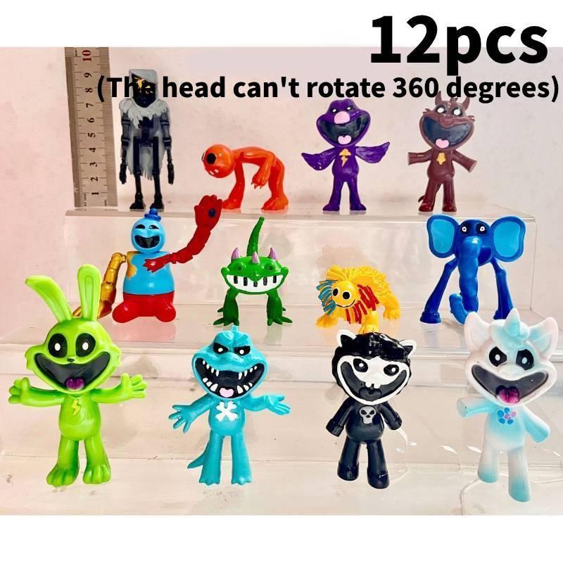 Delightful Pvc Smiling Animal Models For Fun Office Accessories And Playtime Collectibles In Assorted Sizes