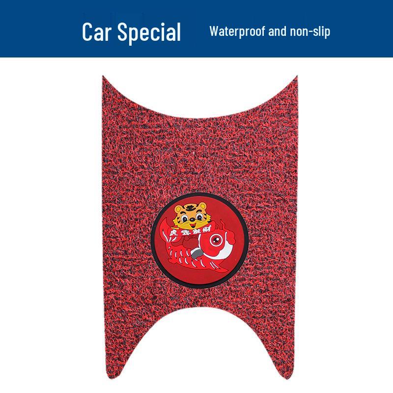 Waterproof, Non-Slip Wear-Resistant Silk Loop Foot Mats for Xinlei Xiaomeng Y Electric Scooter