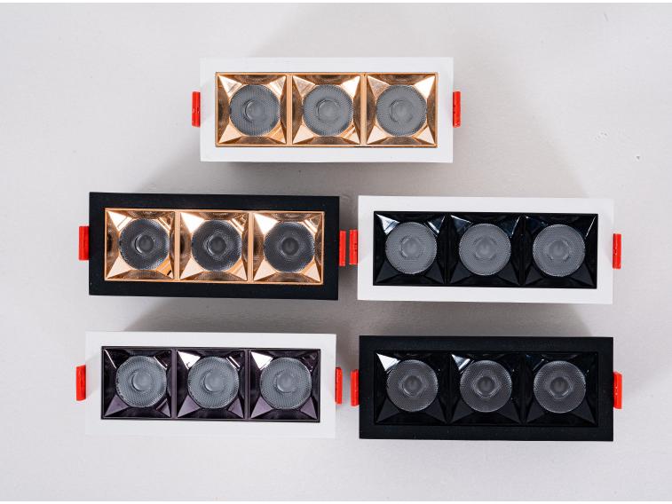 LED Strip Lights for Ceiling: Embedded Grille Spotlights for Hallway, Corridor, and Living Room