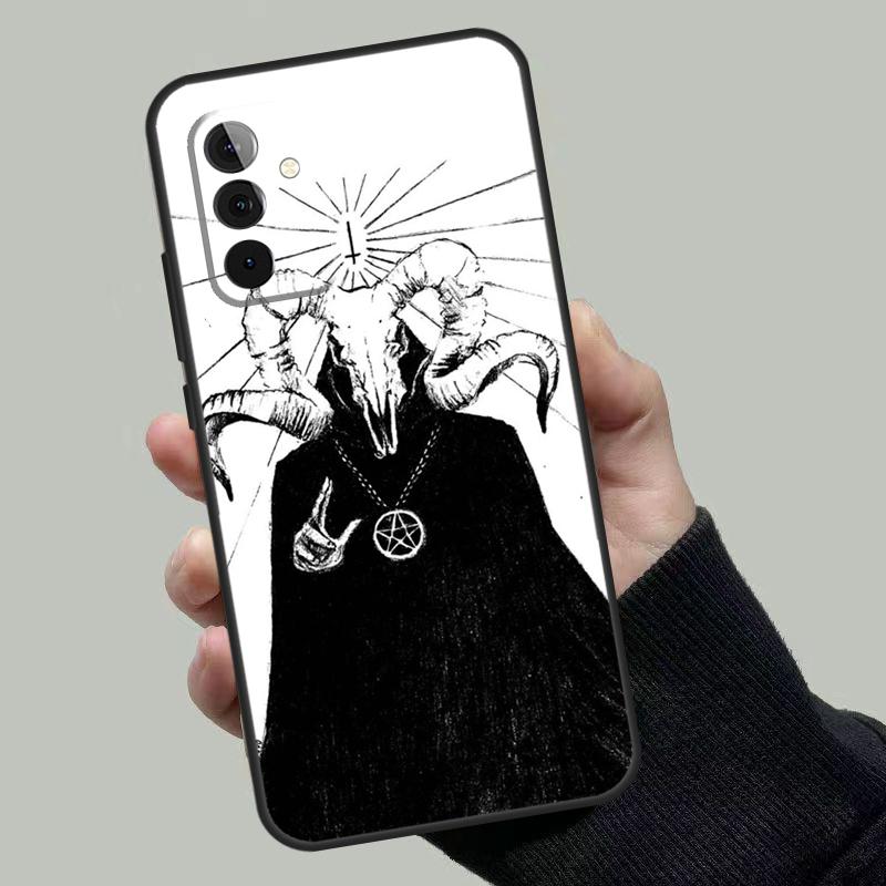 Devil Satan Dark Art Case For Samsung Galaxy A52 A32 A22 A12 A54 A34 A24 A14 A51 A71 A73 A53 A33 A23 A13 Cover