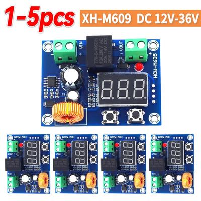 XH-M609 DC 12V-36V Şarj Modülü Gerilim Aşırı Deşarj Pil Koruması Hassas Düşük Gerilim Koruma Modülü Kartı