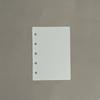 10pcs Transparent Loose-Leaf Notebook Refill Paper M5 A8 Clear Spiral Binder Divider Page Separator Spiral Binder Folders