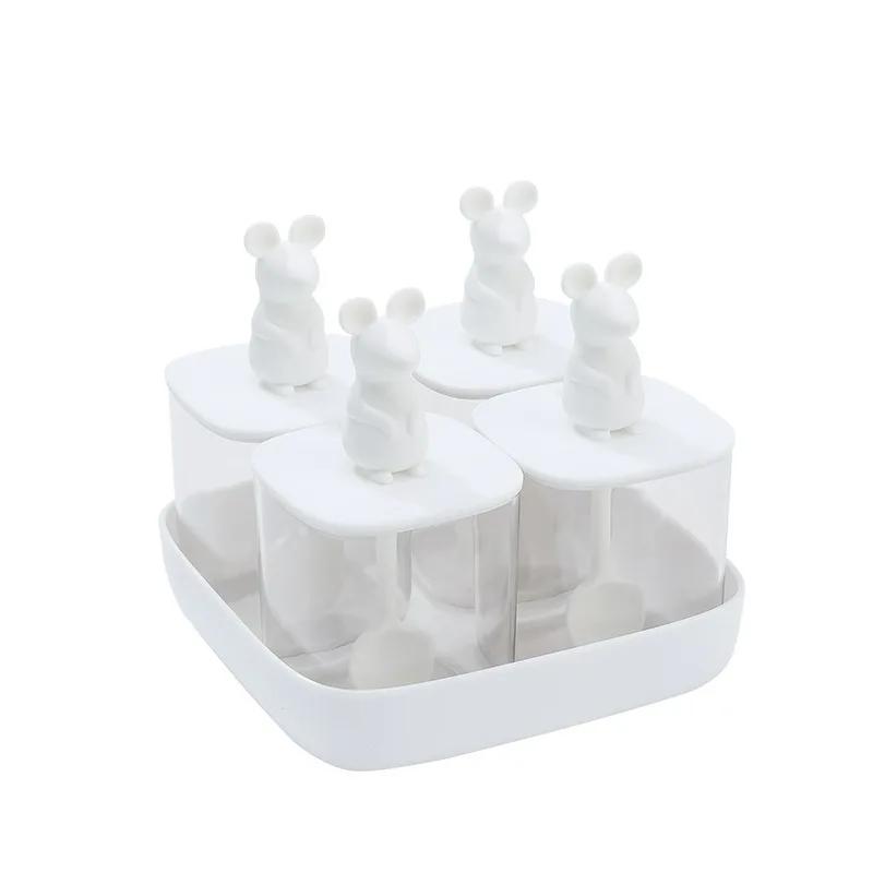 

Кухонная банка для приправ, коробка для приправ, сахарница, мультяшный кролик/мышь, чехол для ложки, набор для бутылочек с приправами в виде животных