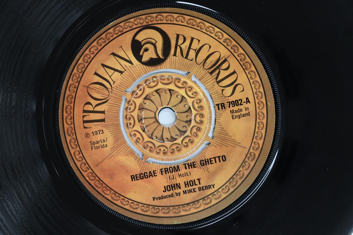 

7inch Record JOHN HOLT Reggae From The Ghetto Ill Light TR7902 TROJAN 1973 UK Reggae Ska Dub Used
