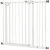 Adjustable Safety Gate w/ One Extensions, Four Adjustable Screws, White