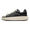 Li Ning Cloud Travel C4D Versatile Comfortable Simple Non-Slip Wear-Resistant Low-Top Lifestyle Casual Shoes Women Casual Shoes Black White AZGU038-2