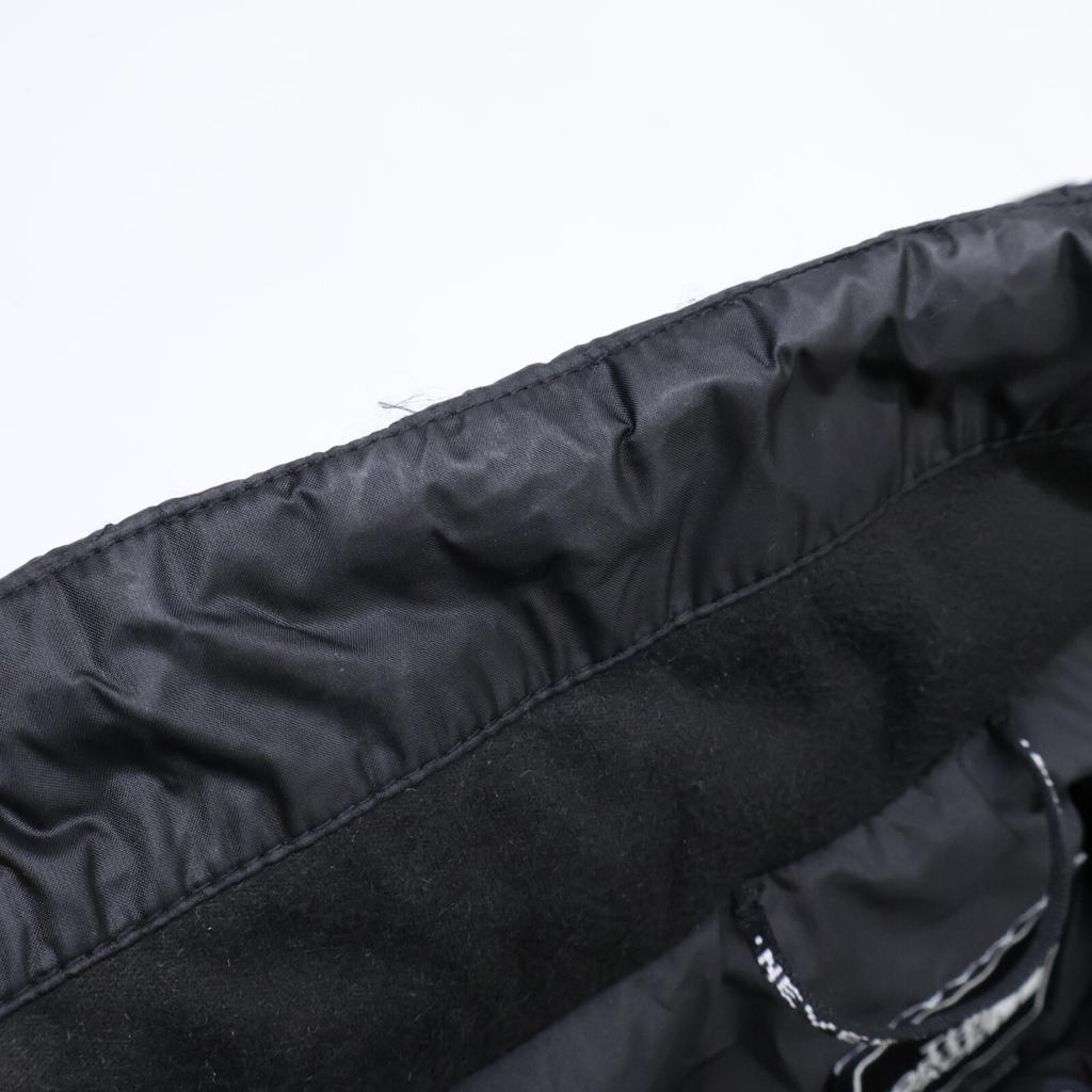The North Face Black Hooded Quilted Long Down Coat 550 Fill Coat XS blackUsed