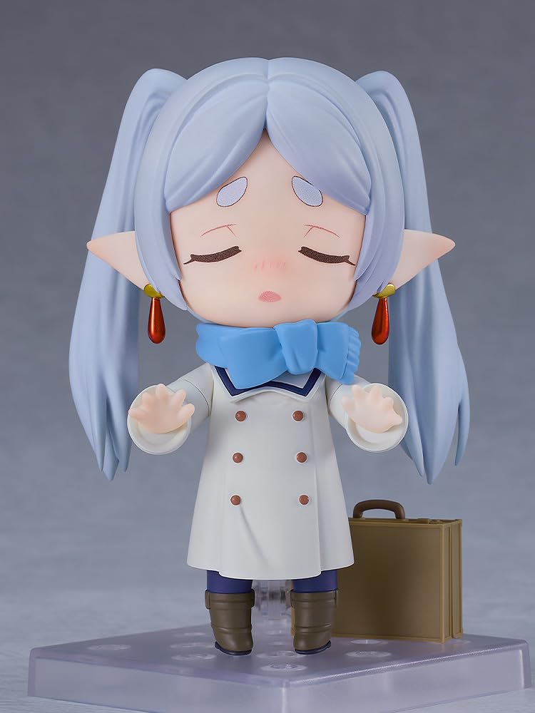 Nendoroid Funeral of Freiren Freiren Winter Uniform Plastic Painted Movable Figure Ver. Non-scale