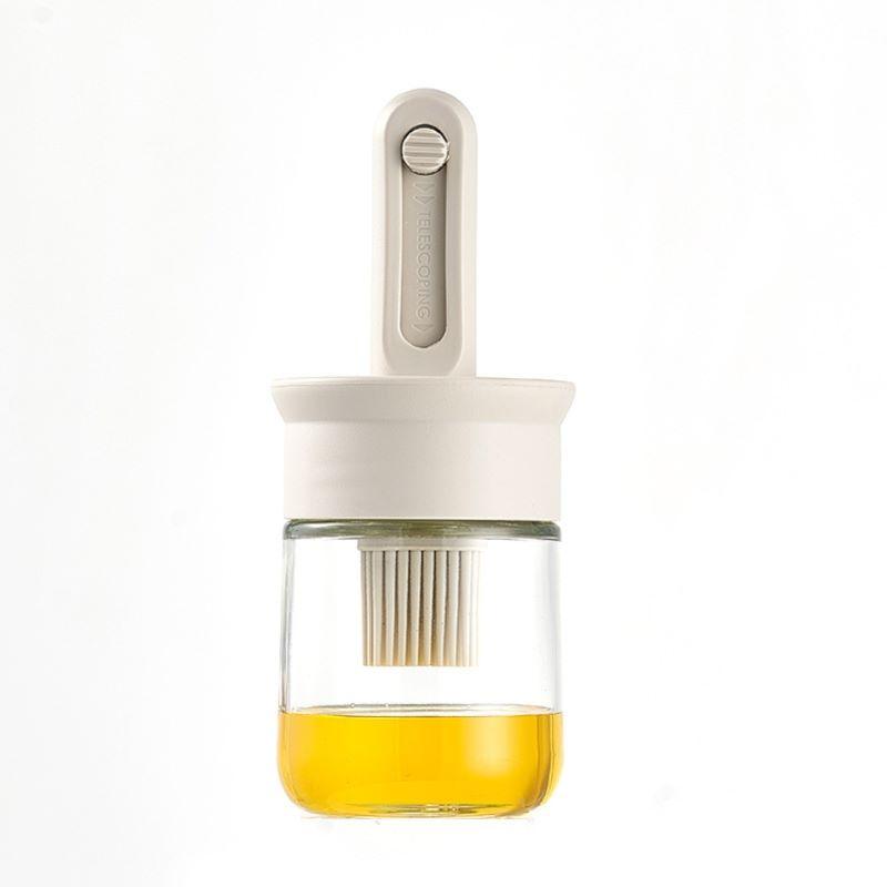 

1 шт. Диспенсер для масла, бутылка, не содержащая бисфенол А, термостойкий силиконовый набор кистей для выпечки, приготовления пищи, барбекю, кухни, аксессуаров для пикников на открытом воздухе