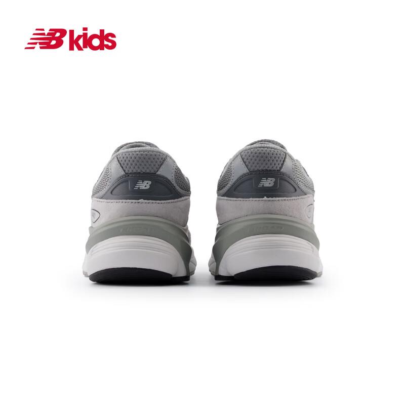 New Balance 990GL Youth Unisex Grey Casual Sport Shoes