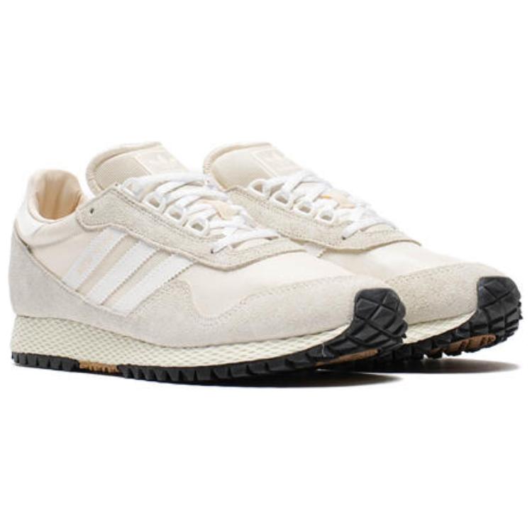 Adidas Originals New York Mesh Fabric Synthetic Suede Comfortable Versatile Non-Slip Wear-Resistant Low-Top Lifestyle Casual Shoes ID9211