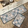 1/2pcs Kitchen Floor Mat, Anti-Slip And Easy To Maintain, Home Decoration, Entrance Porch Carpet, Living Room Floor Mat