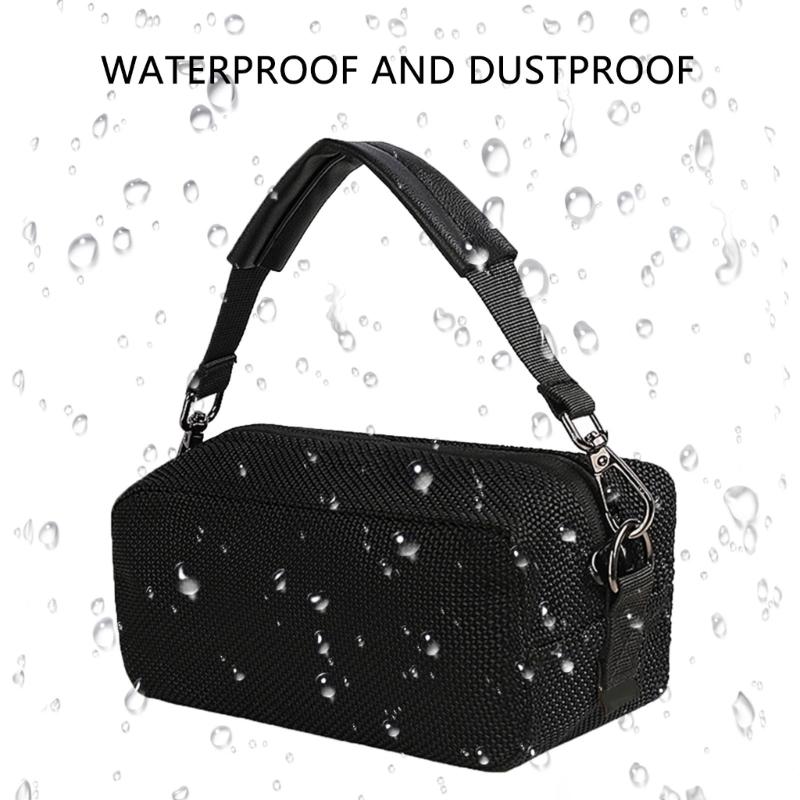 Portable Travel Case Speakers Storage Bag with Shoulder Straps for Speakers Protections Cover