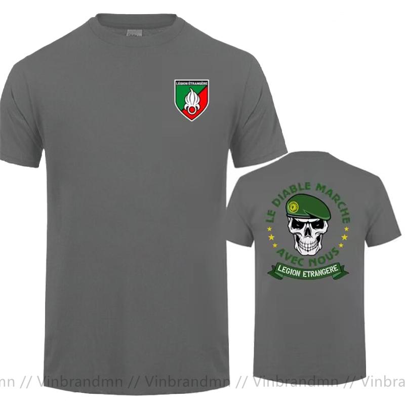 2027 New French Foreign Legion Special Forces World War Army T Shirt Unisex's Swag Legion Etrangere Rep Foreign Legion Logo Soldier