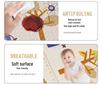 Foldable XPE Baby Crawling Mat: Thick, Odorless Foam Floor Mat for Infants.