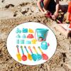 18 Pieces Beach Sand Toys Set Castle Sandbox for Party Favors Kids