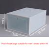 Storage Shoe Box Stackable Clear Closet Shelf Plastic Organizer Shoe Container