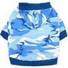 Camouflage Hooded Pet Shirt for Dogs & Cats - Small, Medium, Large Sizes
