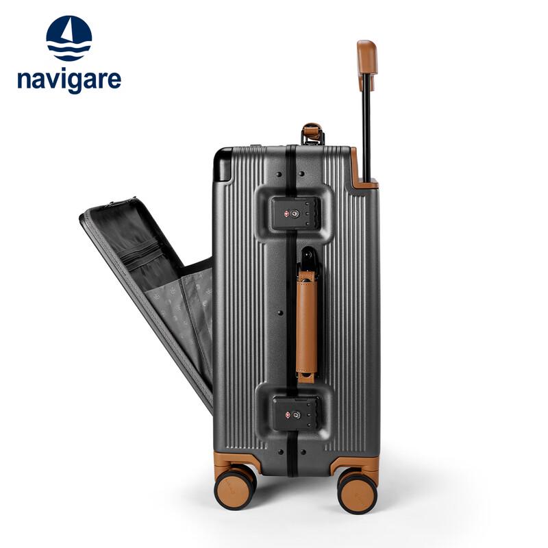 Navigare 20-inch Hardside Carry-on Spinner Luggage