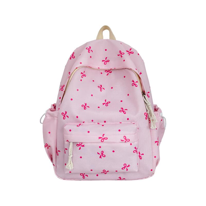 Harajuku Student Schoolbag Small Fresh Print Backpack Female High School College Student College Style Girl Backpack