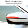 4Pcs Car Door Edge Anti-Collision Protector Bar Stickers Silicone Car Side Protection Guards Rear View Mirror Bumper Protector