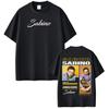 Rapper Sabino Album Tour Printed TShirt Unisex Harajuku Style HipHop Short Sleeve Loose Casual Goth Punk Women And Men TShirt
