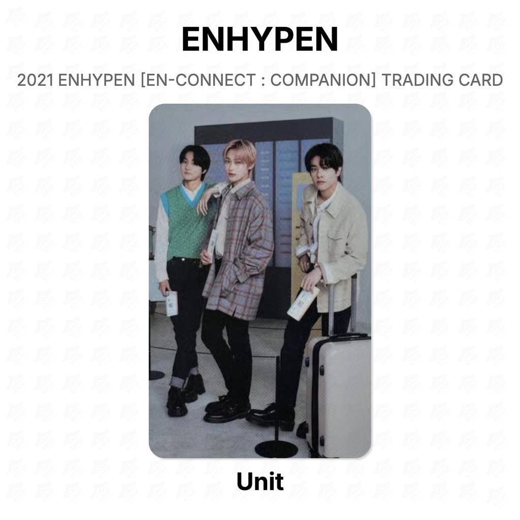 ENHYPEN 2021 ENHYPEN [EN-CONNECT : COMPANION] TRADING CARD Official Photocard